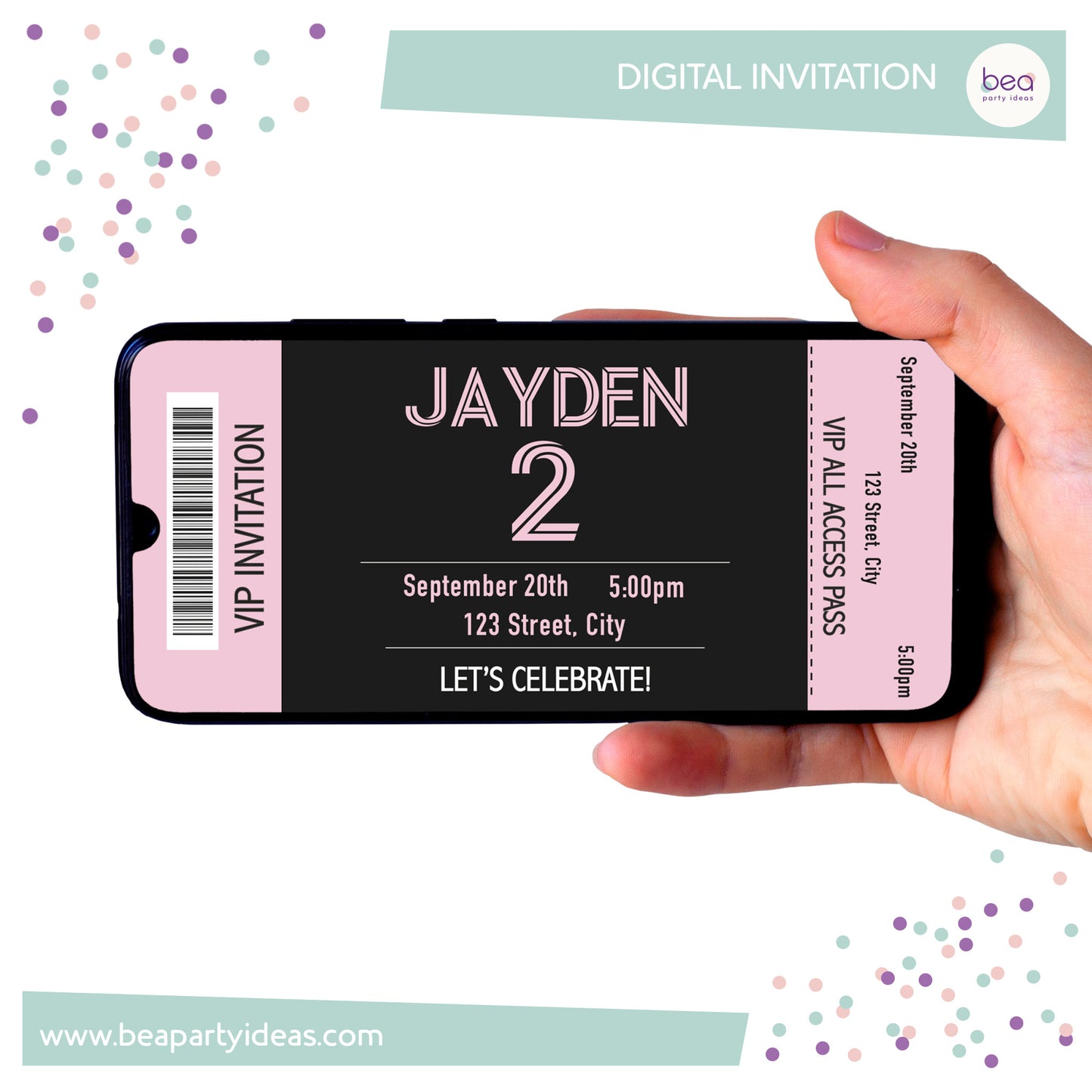 INTER MIAMI digital INVITATION