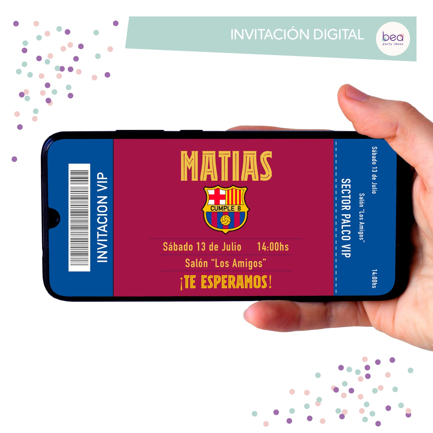 BARCELONA digital INVITATION