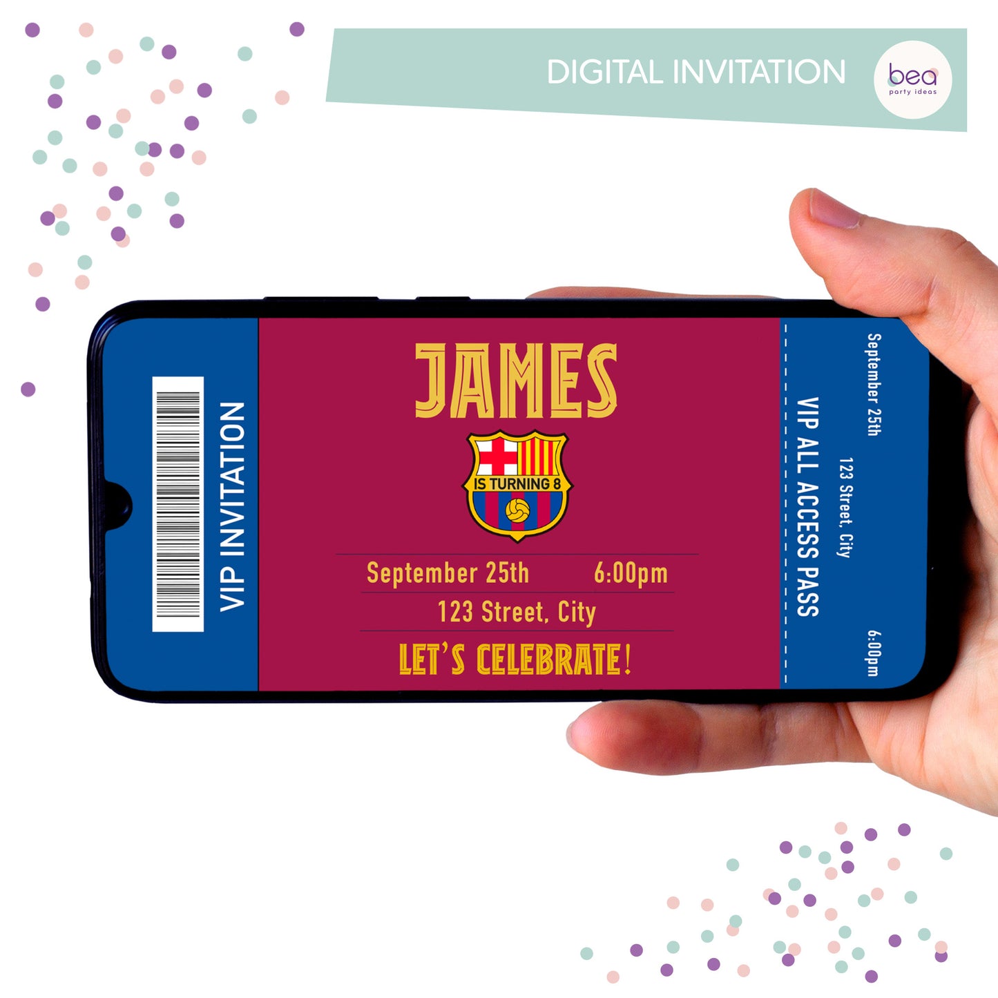 BARCELONA digital INVITATION
