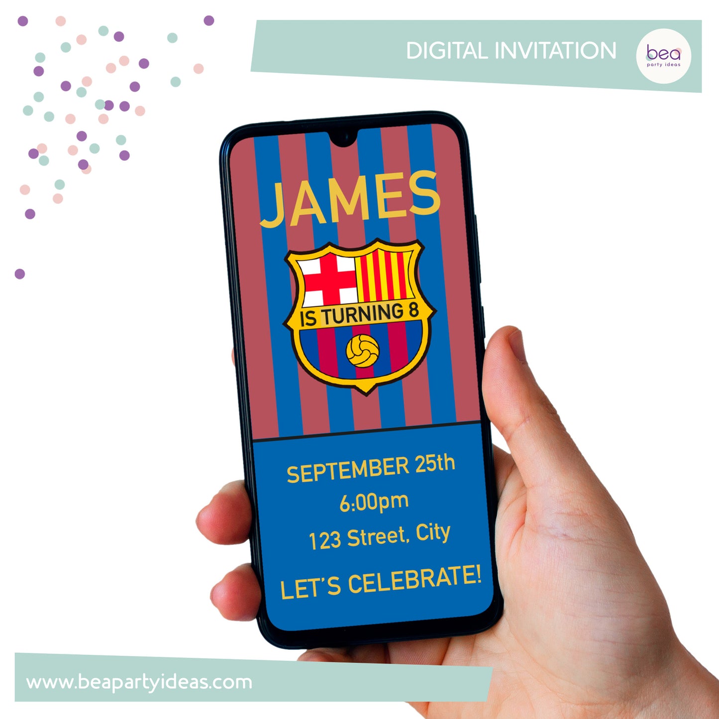 BARCELONA digital INVITATION