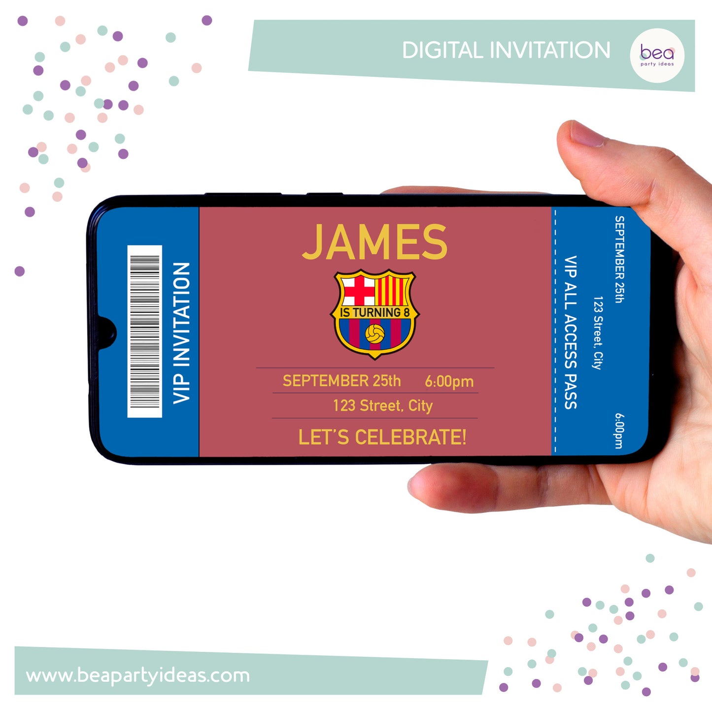 BARCELONA digital INVITATION