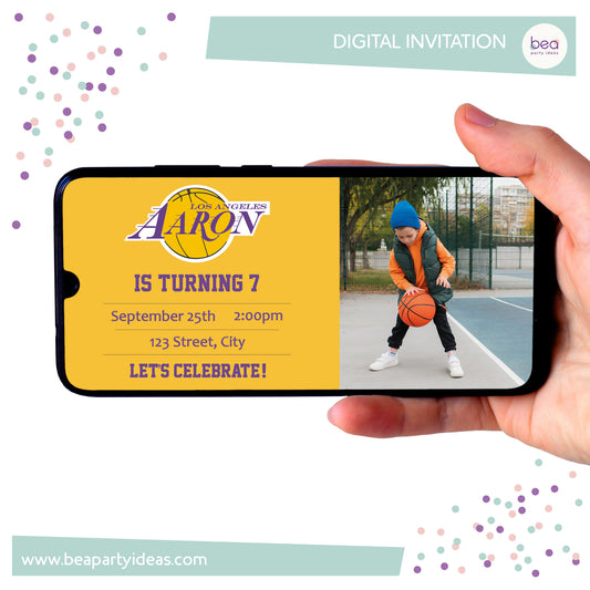 LAKERS digital INVITATION