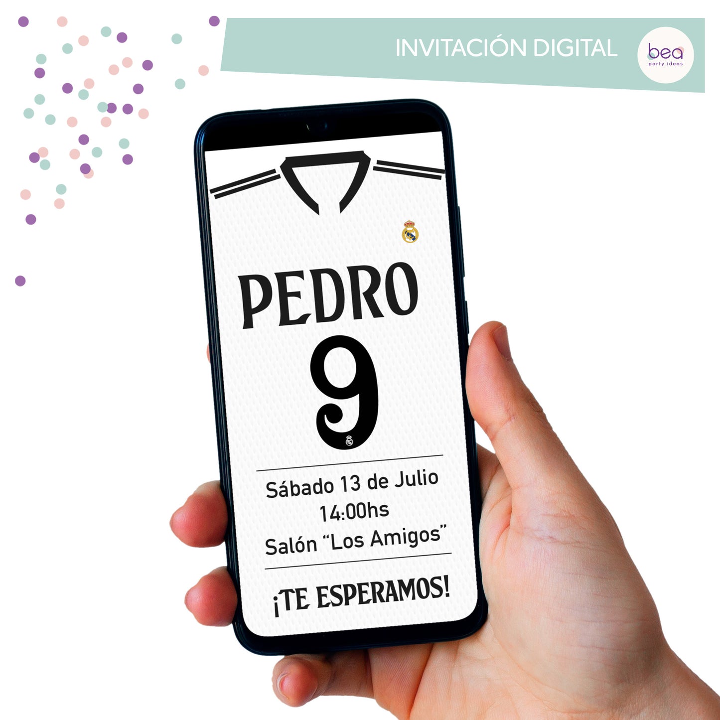 REAL MADRID digital INVITATION