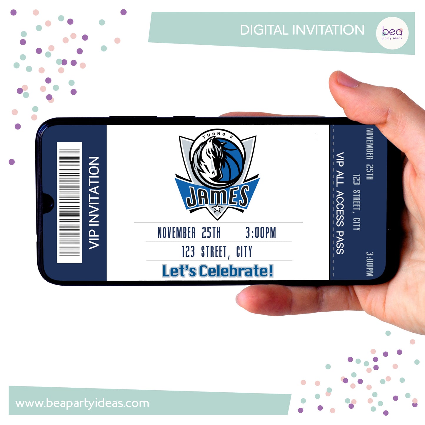 MAVERICKS digital INVITATION