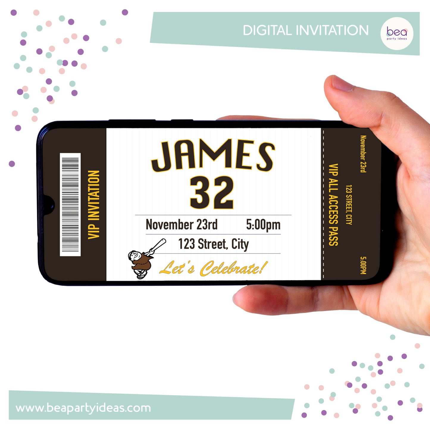 PADRES digital INVITATION